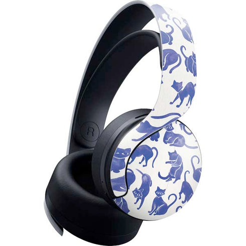Blue Cats by Cat Coq PlayStation PS5 Skins
